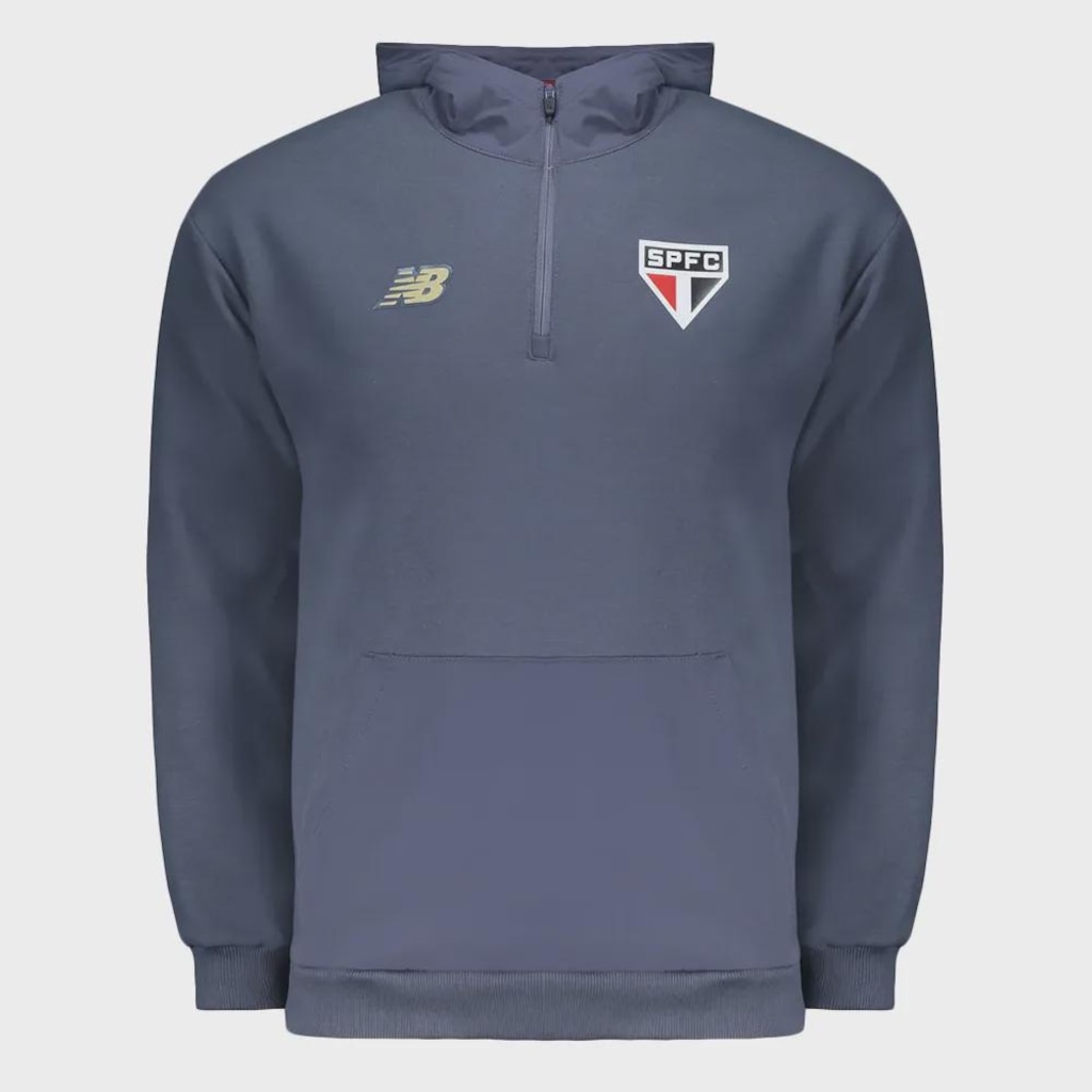 Blusão de Moletom Masculino New Balance São Paulo F.C. Viagem 2025