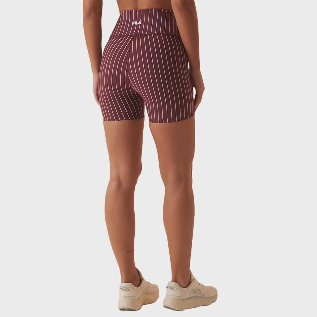 Imagem 2 do produto Bermuda Feminina Fila Future Sports Pinstripes Flow