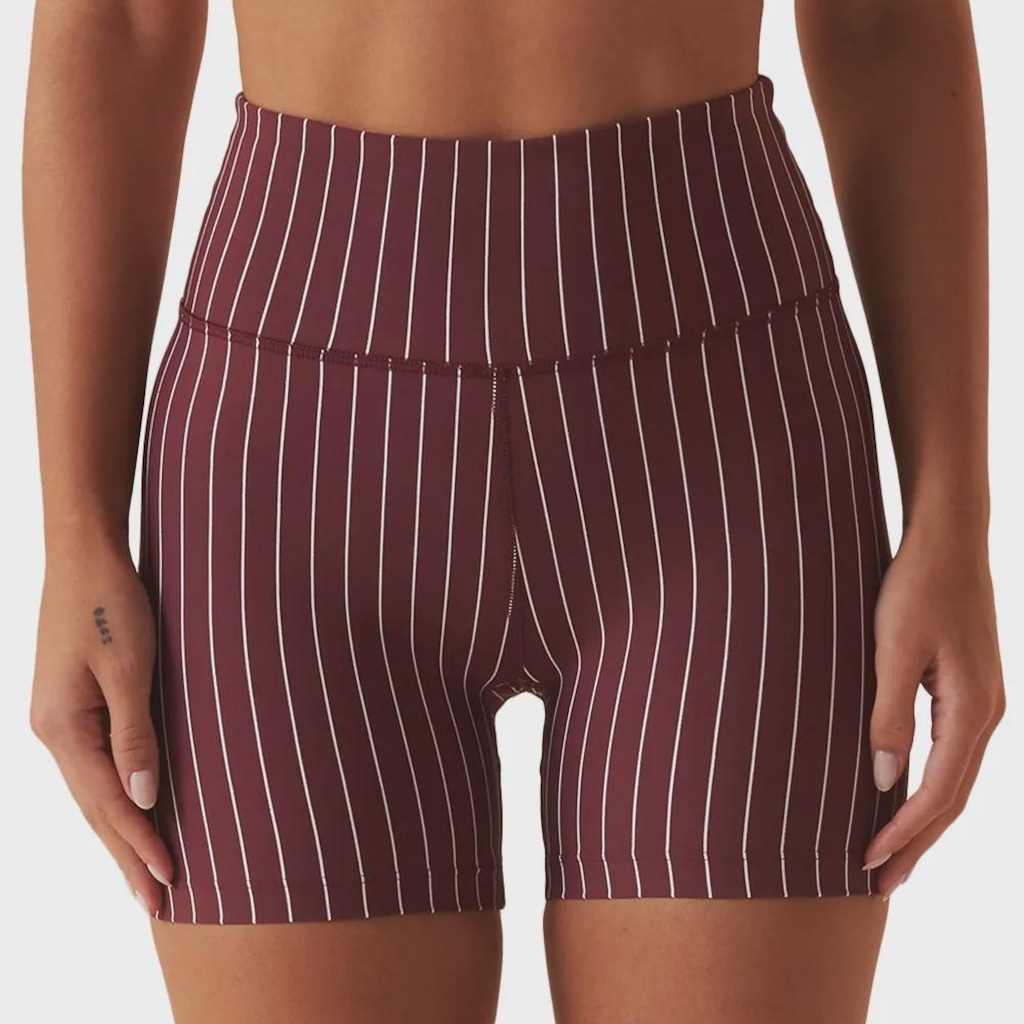 Imagem 3 do produto Bermuda Feminina Fila Future Sports Pinstripes Flow