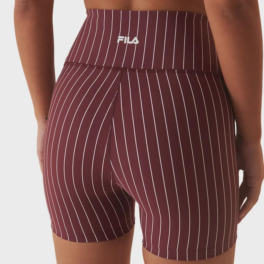 Imagem 4 do produto Bermuda Feminina Fila Future Sports Pinstripes Flow