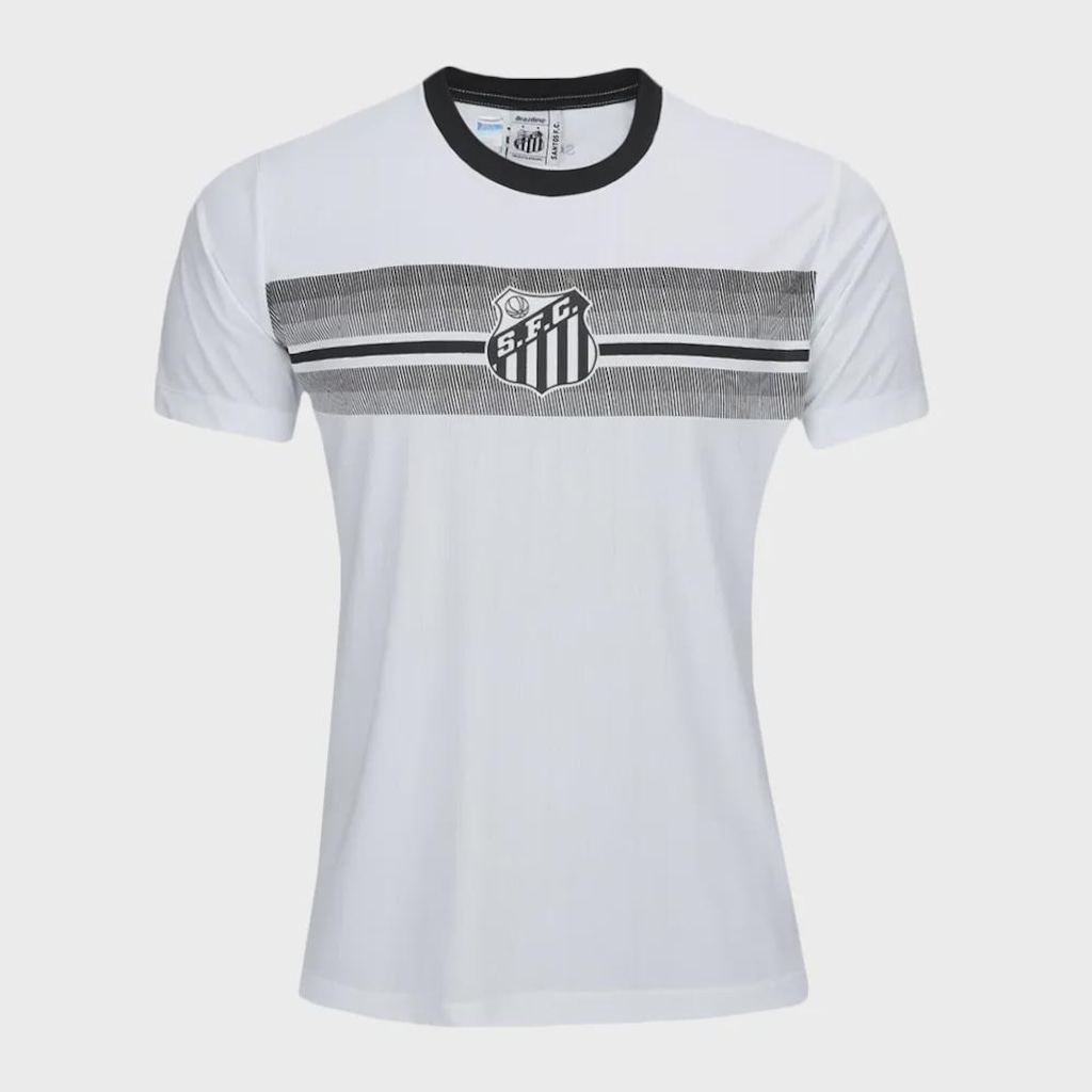 Camiseta Feminina Braziline Santos Ritual