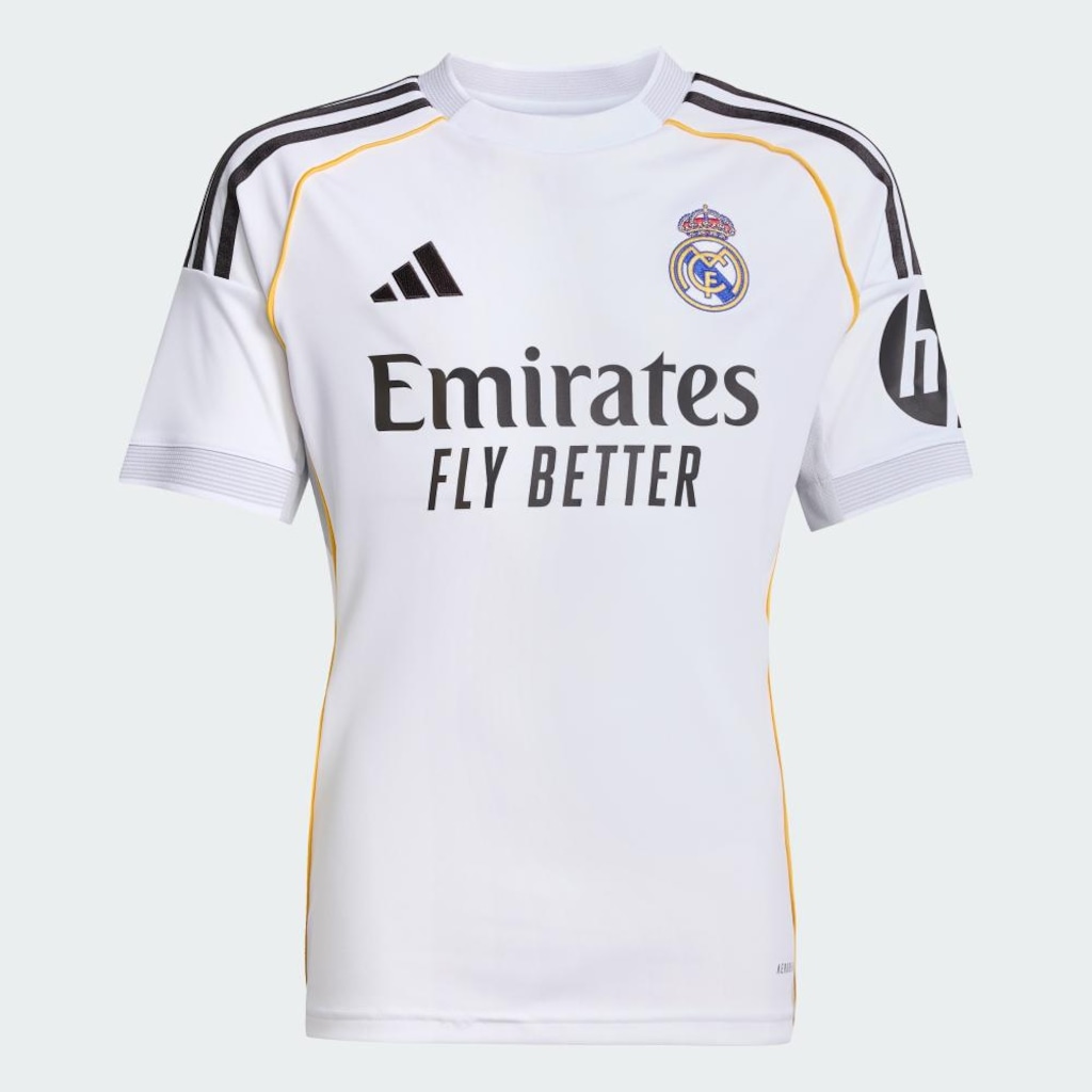 Imagem 2 do produto Camisa do Real Madrid Infantil I 25/26 Adidas