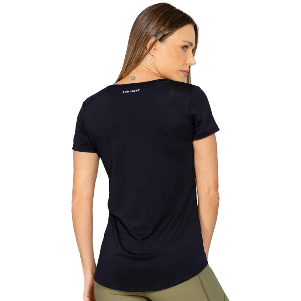 Imagem 2 do produto Camiseta Feminina Run More New Trip Essencial