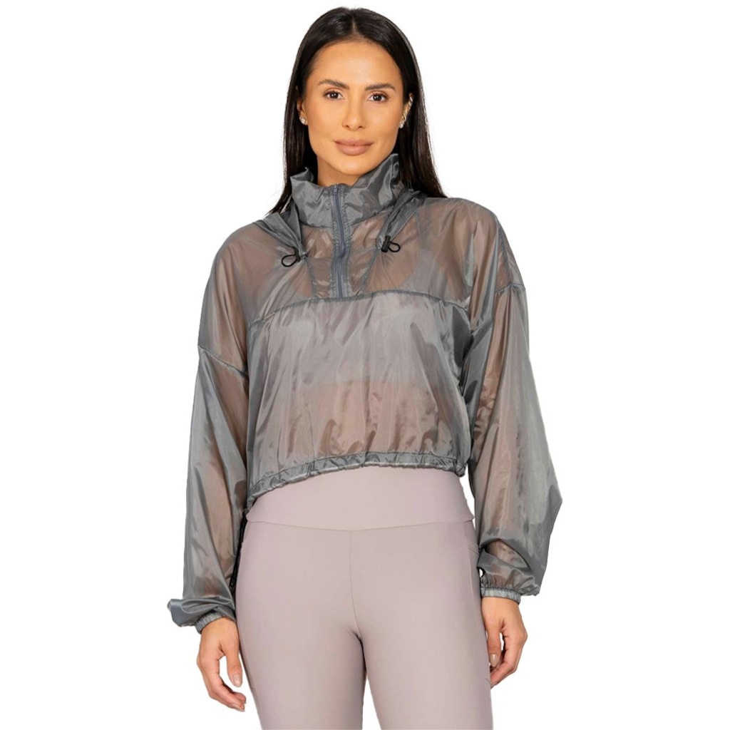 Jaqueta Corta Vento Feminina Run More Illusion