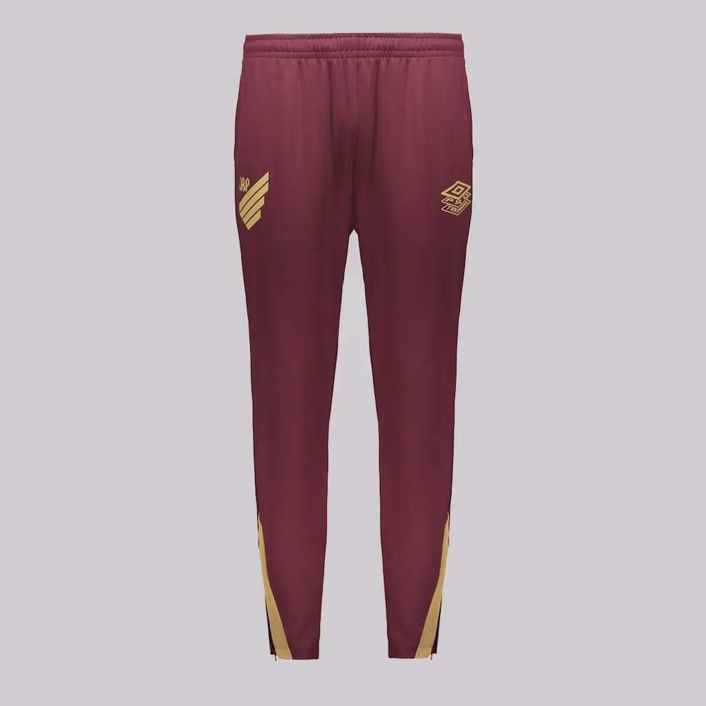 Calça do Athletico Paranaense Umbro Treino 2025 Bordô Masculina