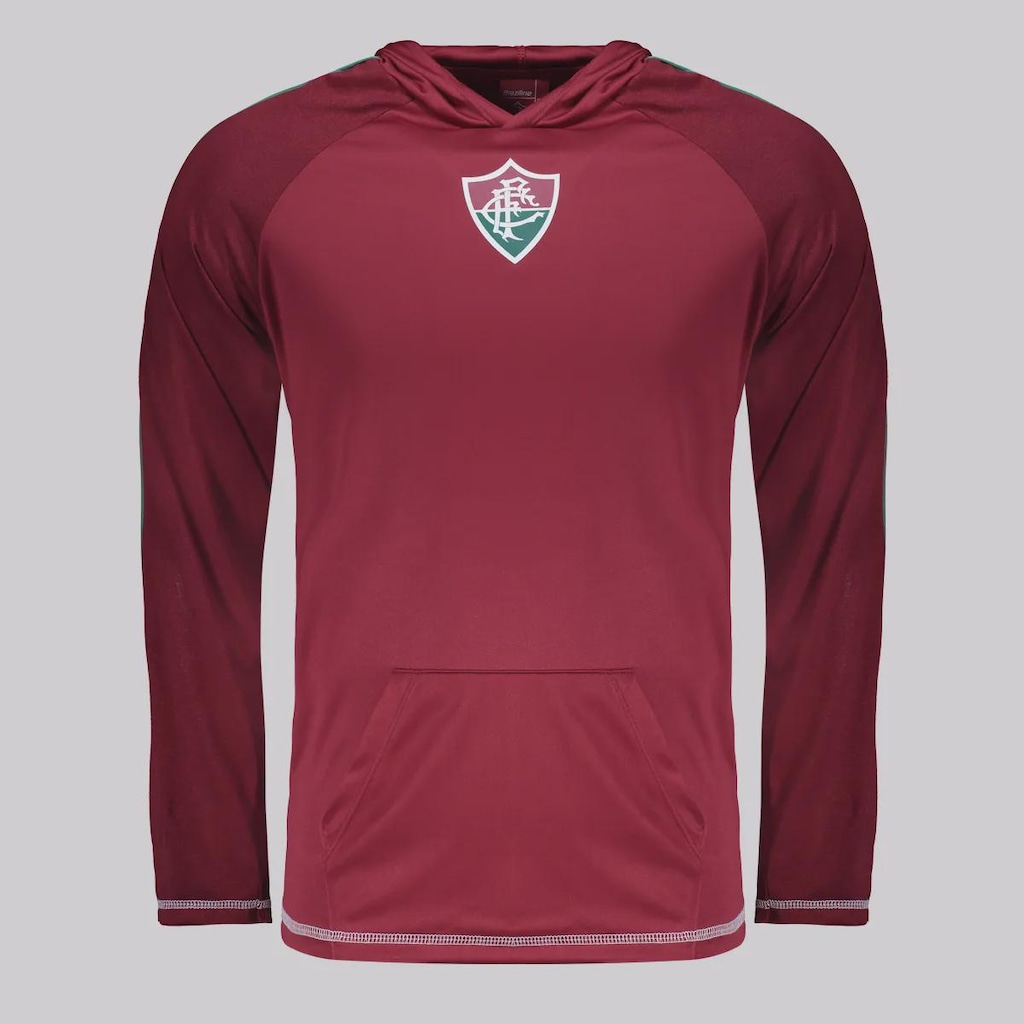 Blusa do Fluminense Manga Longa Laçado Braziline Masculina