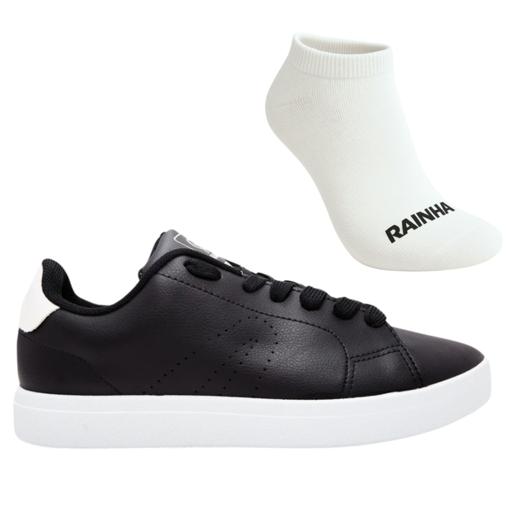 Tênis Feminino Rainha Empire + 1 Par de Meia