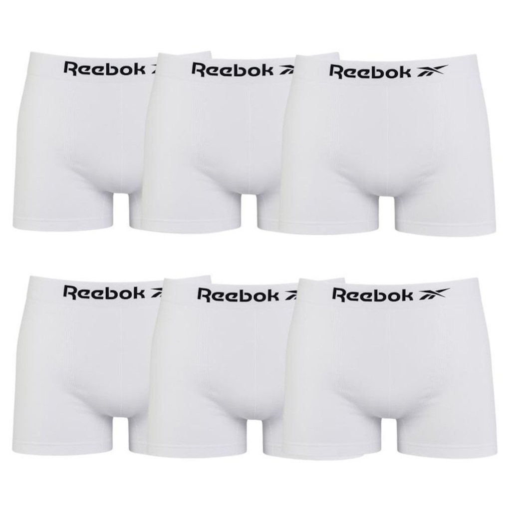 Cueca Boxer Reebok Classic - 6 Unidades - Masculina