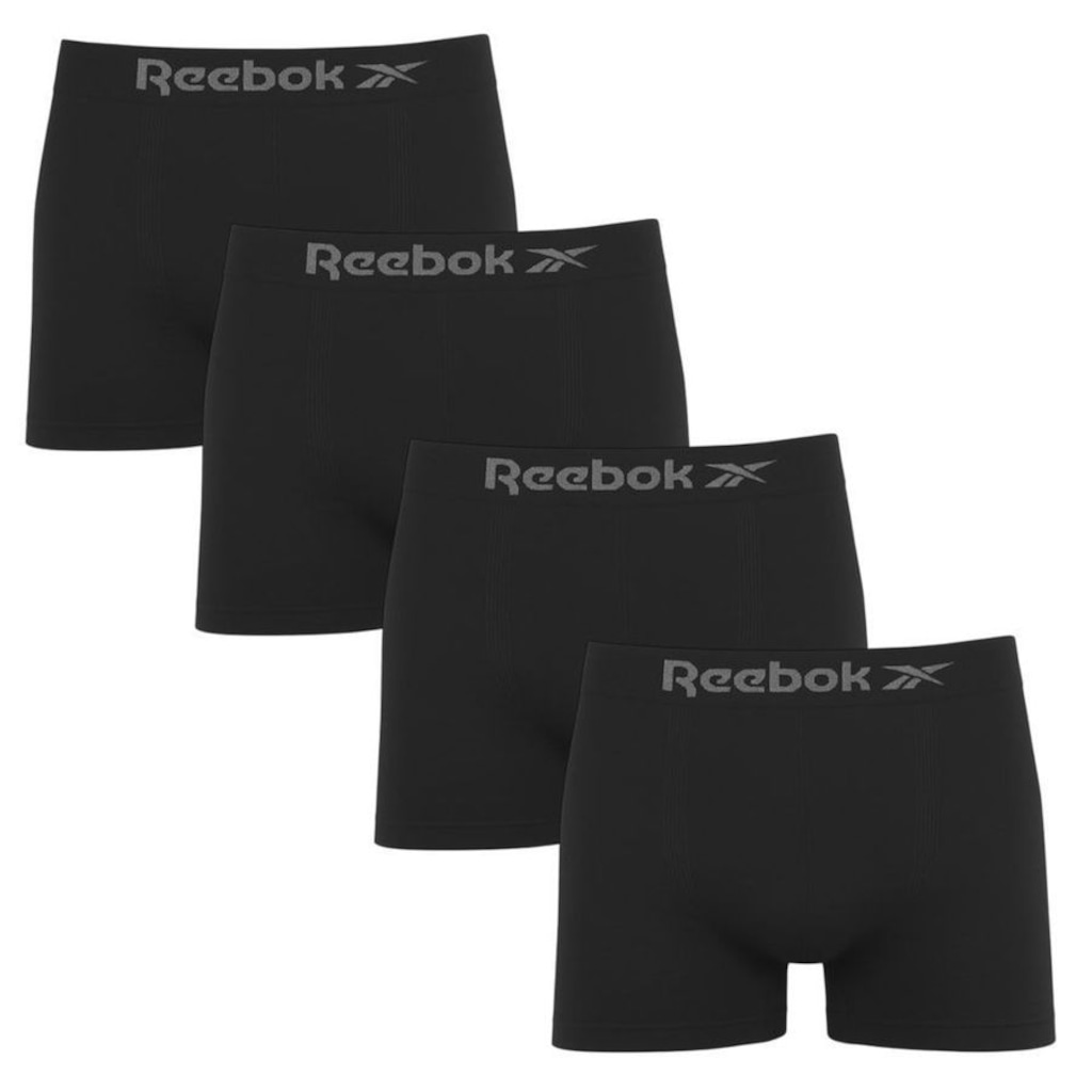 Cueca Boxer Reebok Classic - 4 Unidades - Masculina