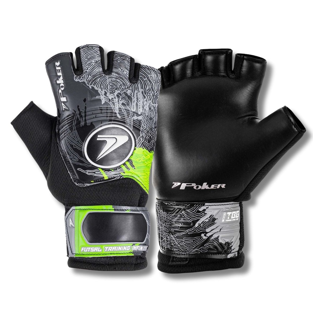 Luva de Goleiro Infantil Futsal Poker Infinity Training