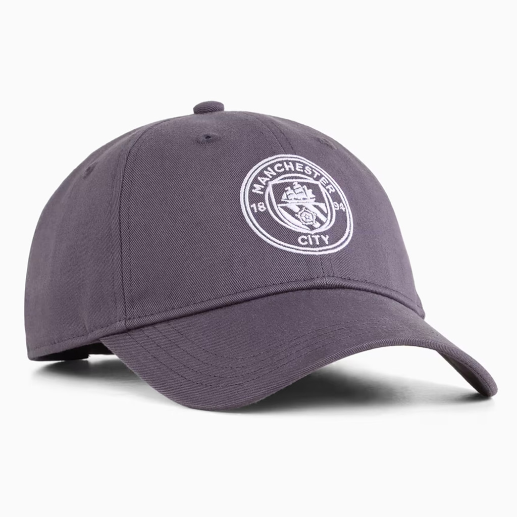 Boné Puma Manchester City FTBL Essentials Aba Curva