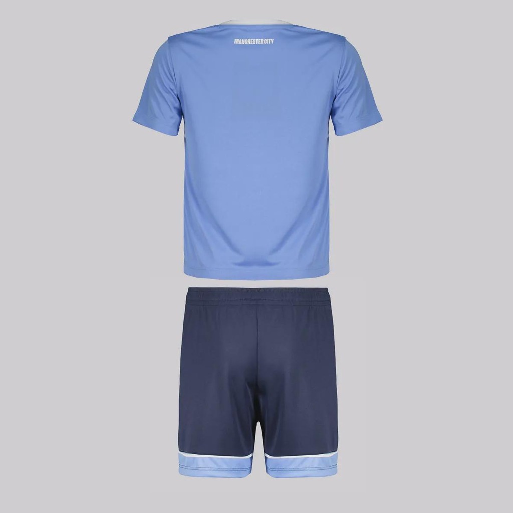 Imagem 2 do produto Kit de Camisa + Bermuda do Manchester City Infantil