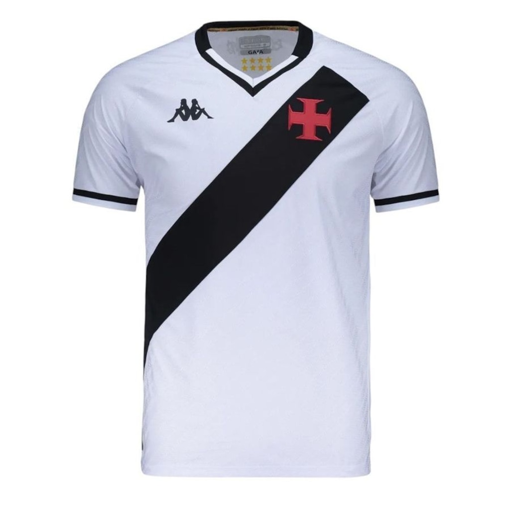 Camisa do Vasco da Gama II 25 Torcedor Masculina Kappa
