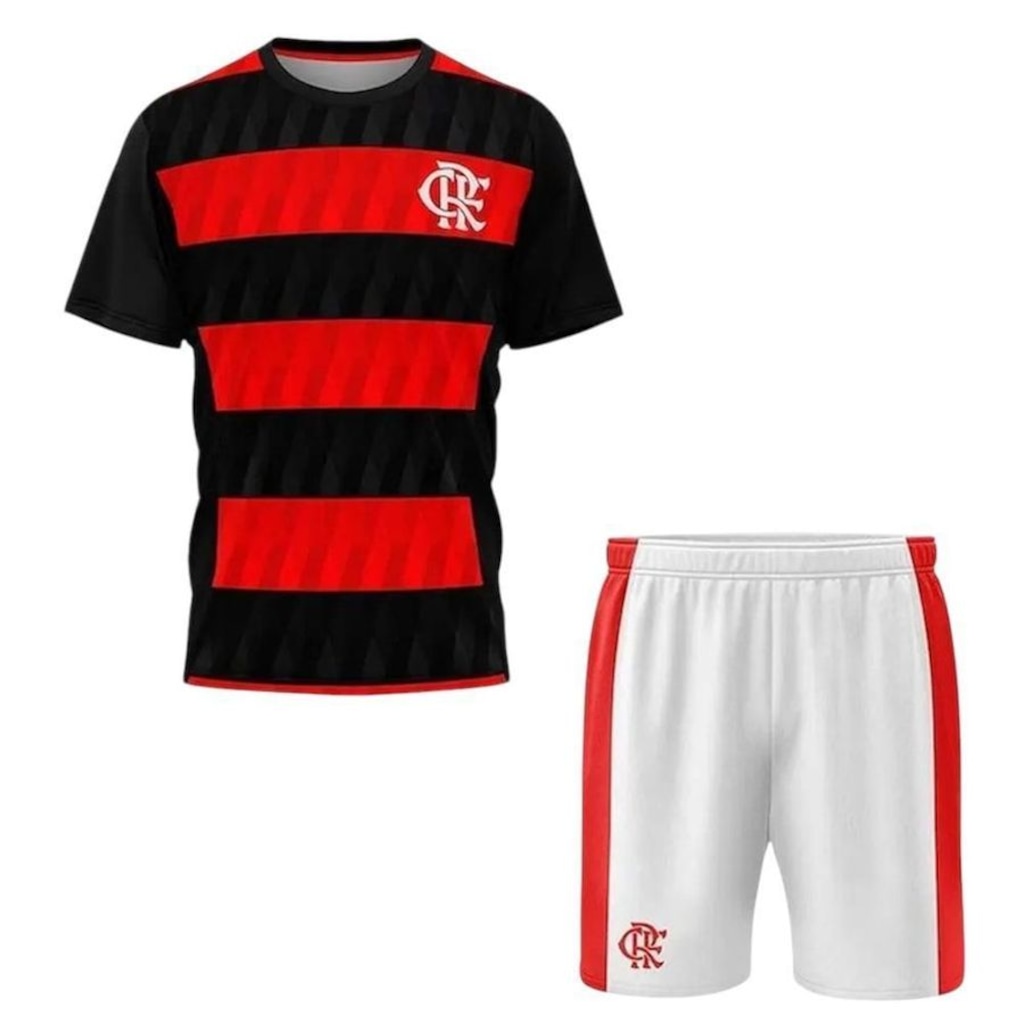 Conjunto do Flamengo Braziline Mini Craque Infantil