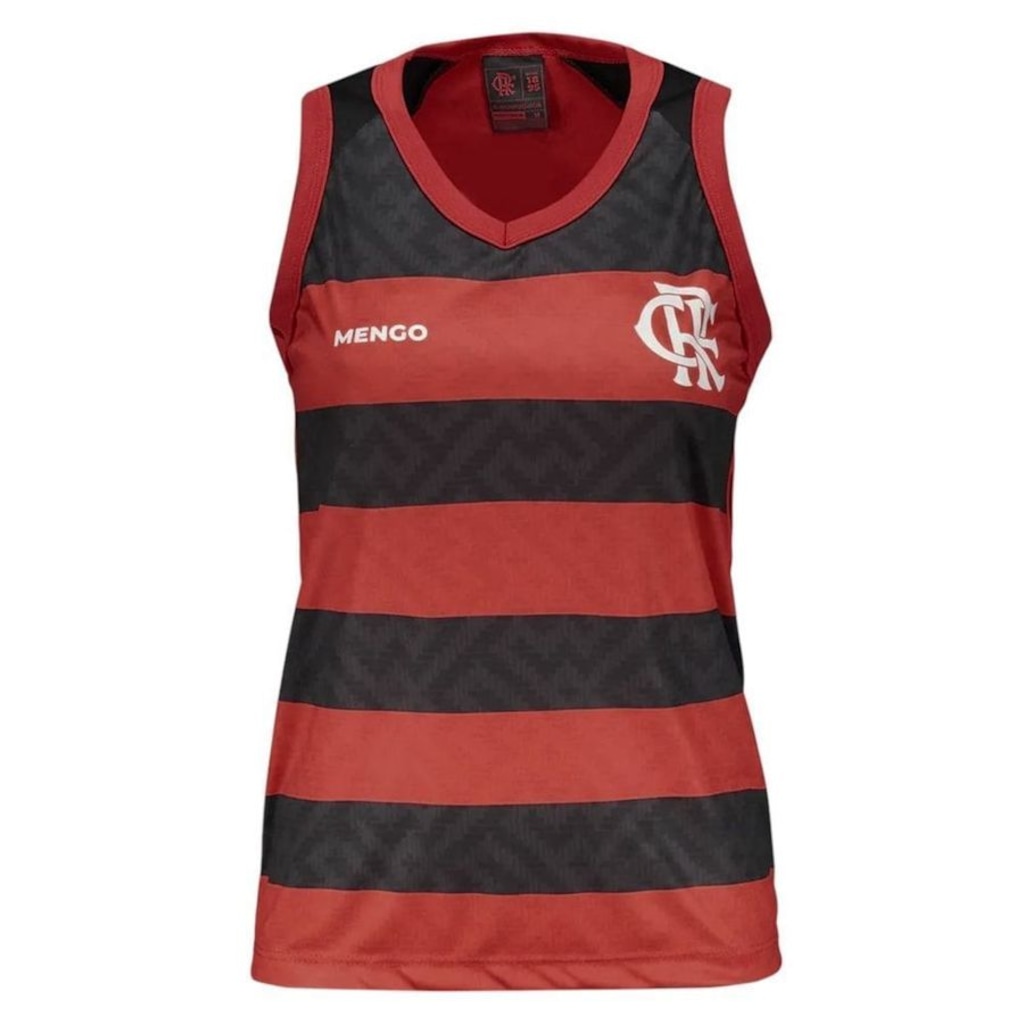 Camiseta Regata do Flamengo Braziline Nós Feminina