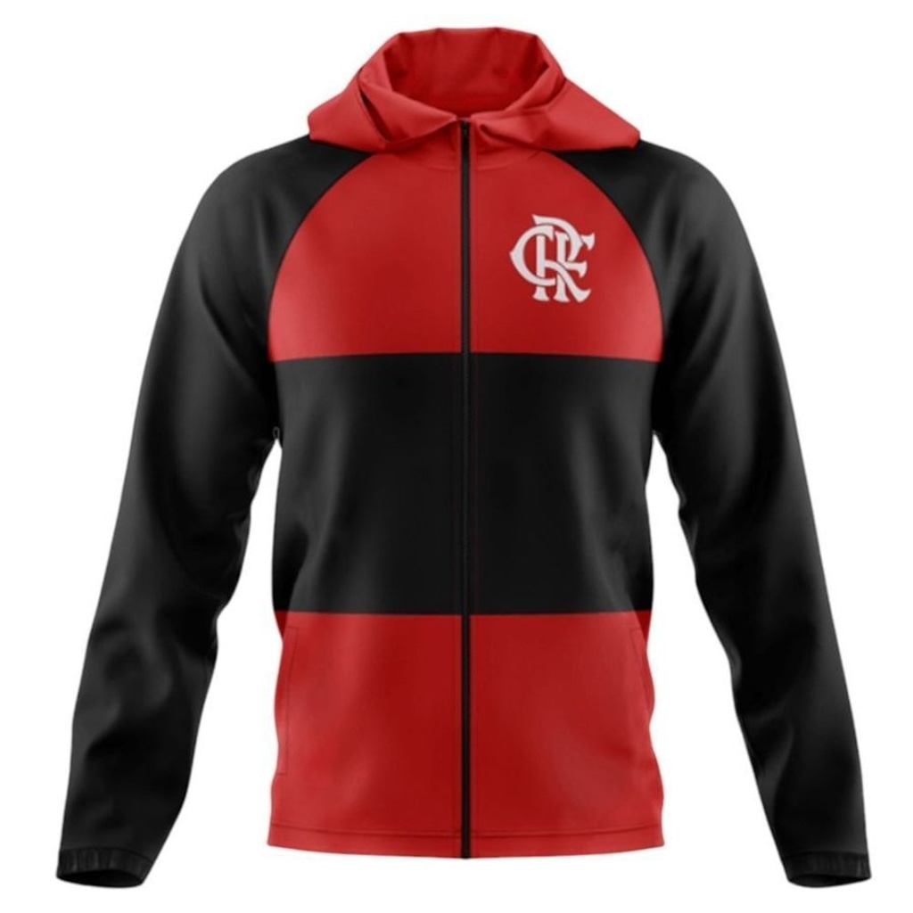 Jaqueta Masculina do Flamengo Braziline com Capuz Wind