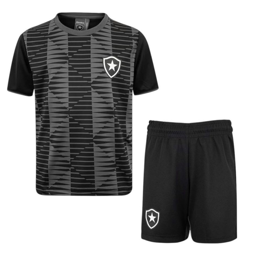 Conjunto do Botafogo Braziline Mini Craque Infantil