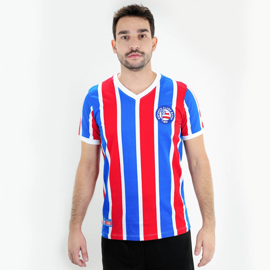 Camiseta do Bahia 1988 RetrôMania Listrada - Masculina
