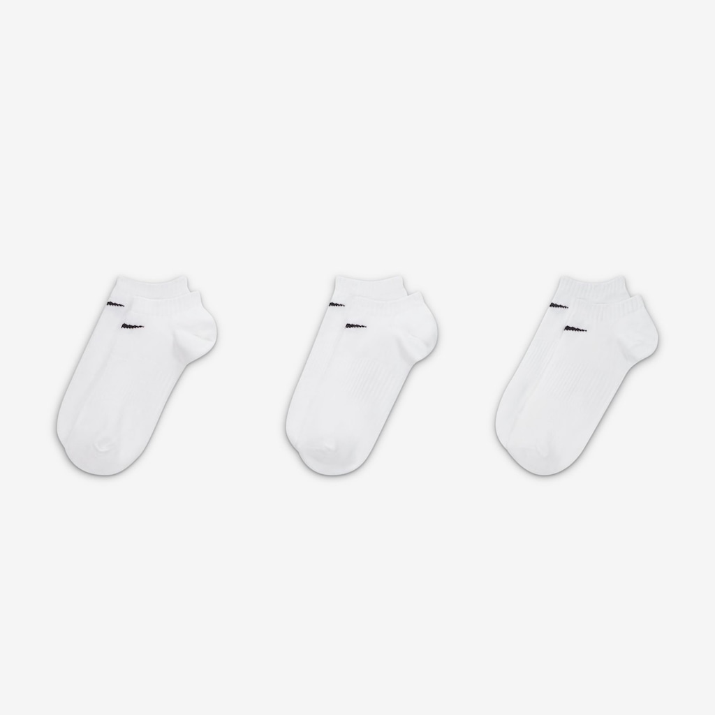 Imagem 2 do produto Meia Cano Curto Nike Performance Lightweight - 3 pares - Unissex