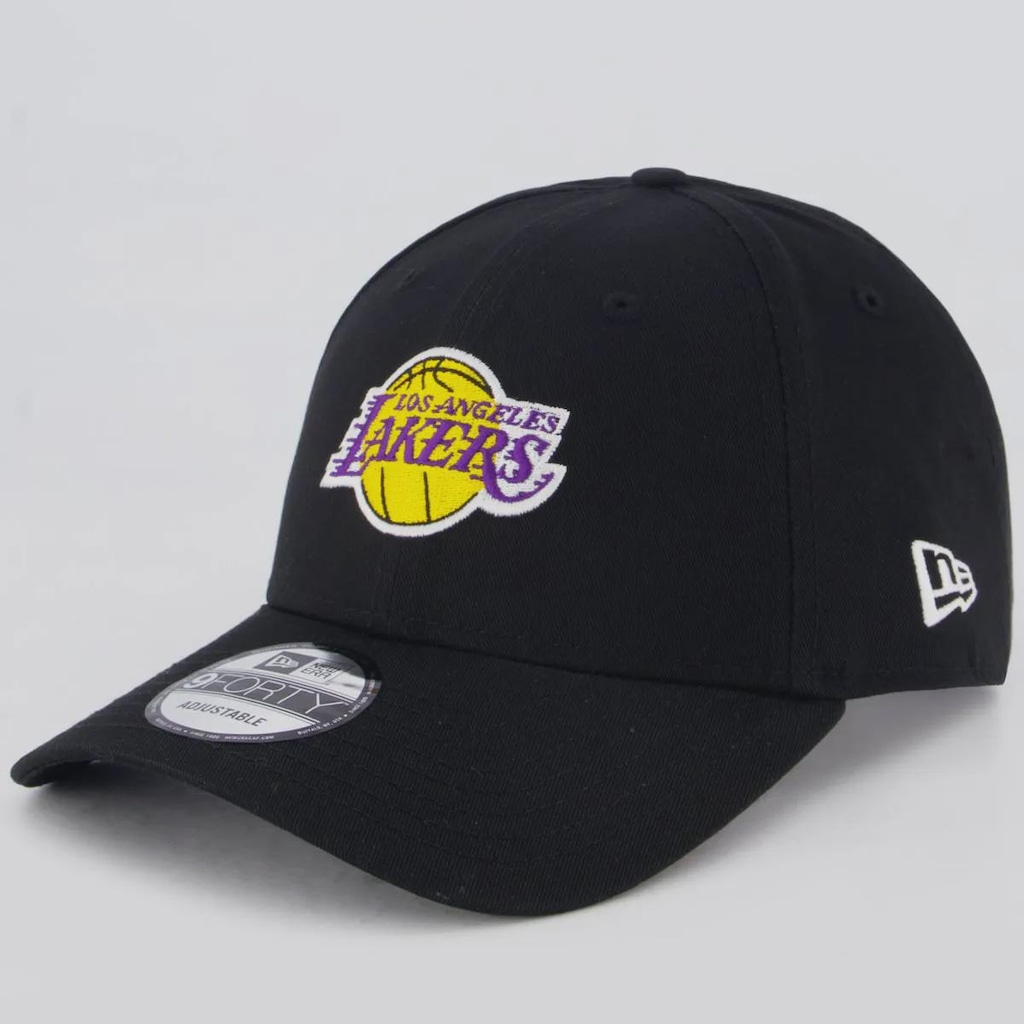 Boné Adulto New Era NBA Los Angeles Lakers Basic 940 Aba Curva