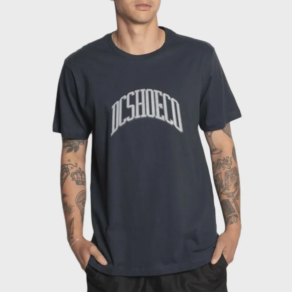 Camiseta DC Shoes Team Masculina