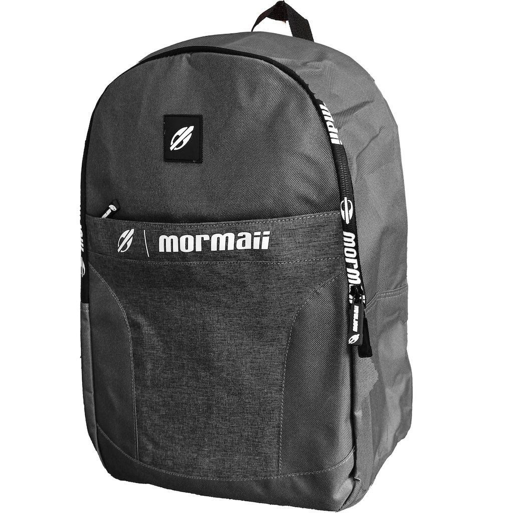 Mochila Unissex Mormaii Urban Letreiro Cinza Mescla 25 Litros
