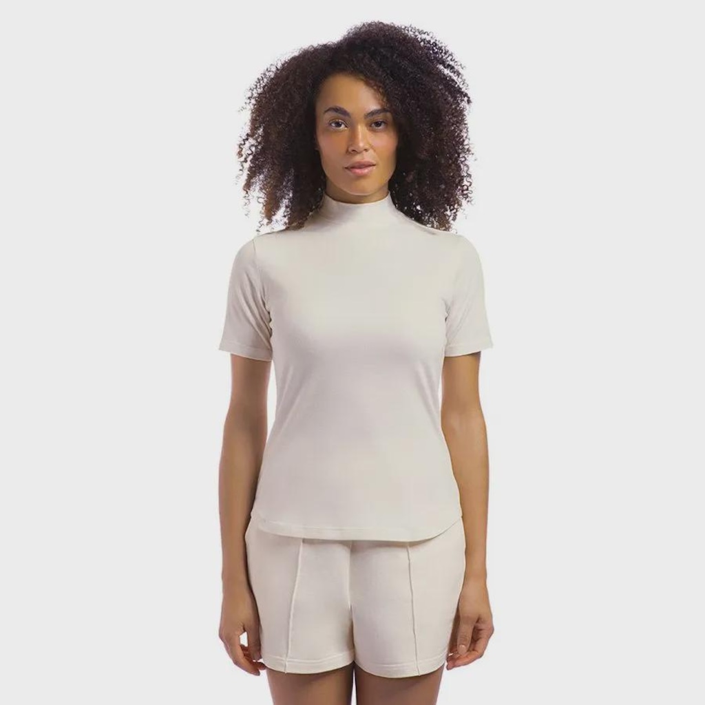 Camiseta Olympikus Comfy Gola Alta Feminina