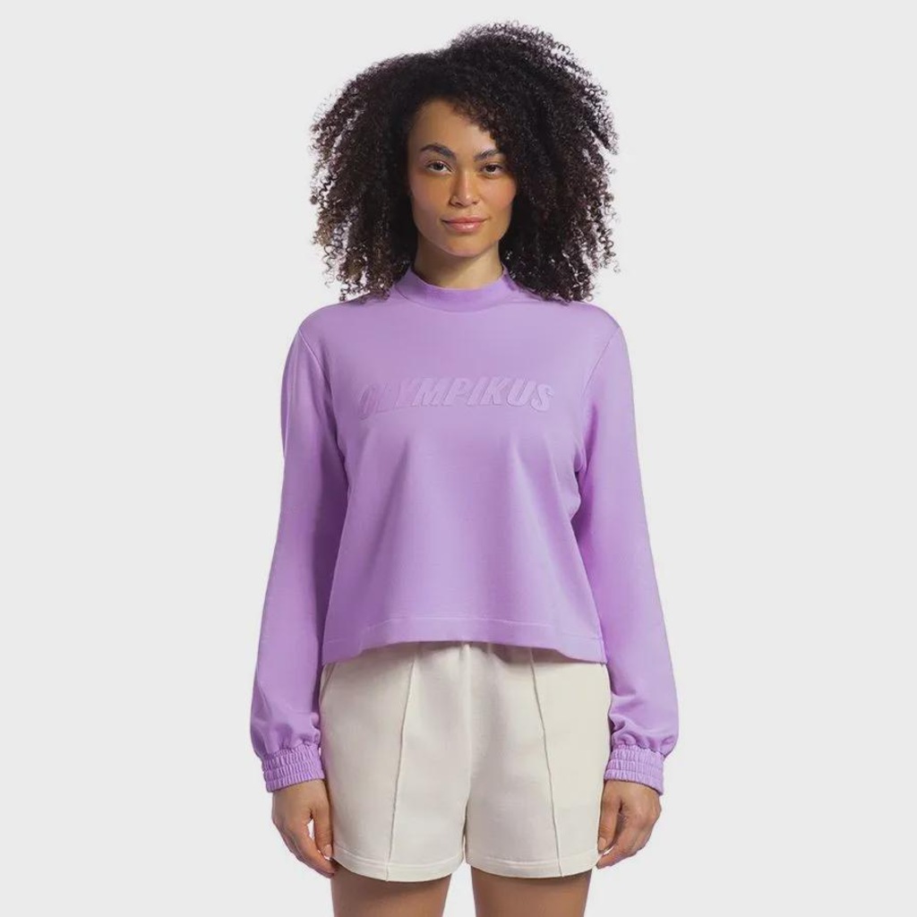 Blusão de Moletom Feminino Olympikus Comfy Box