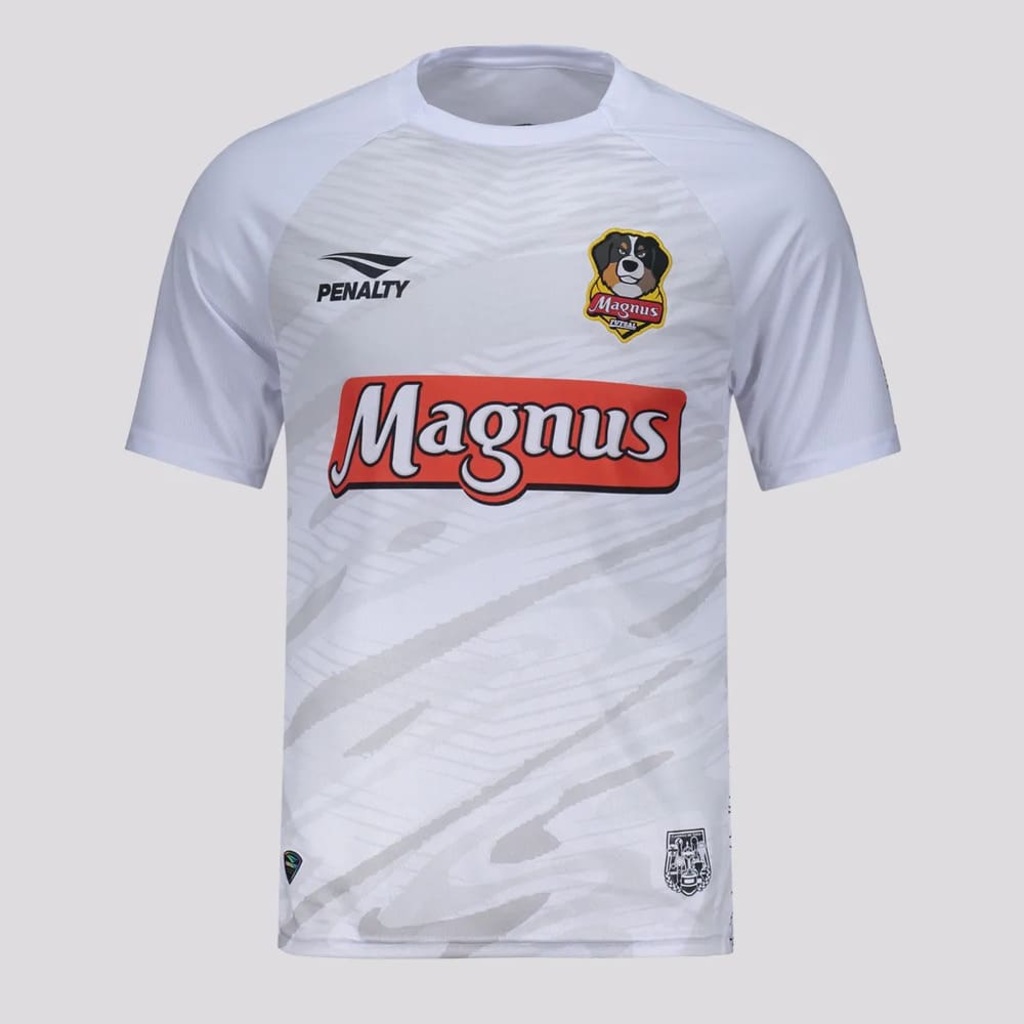 Camisa Magnus Futsal Goleiro I Penalty 2025 Branca