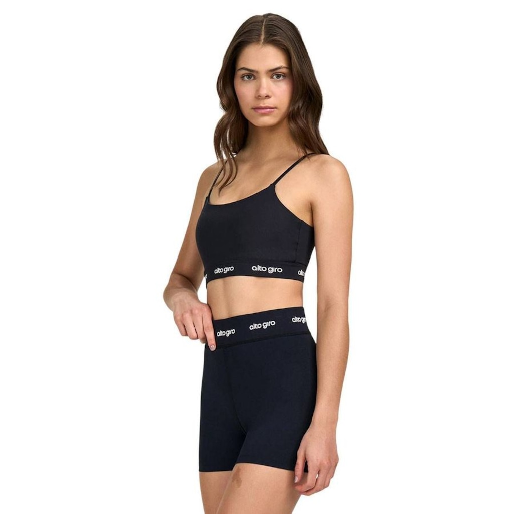 Bermuda Alto Giro Sport Grip Feminina