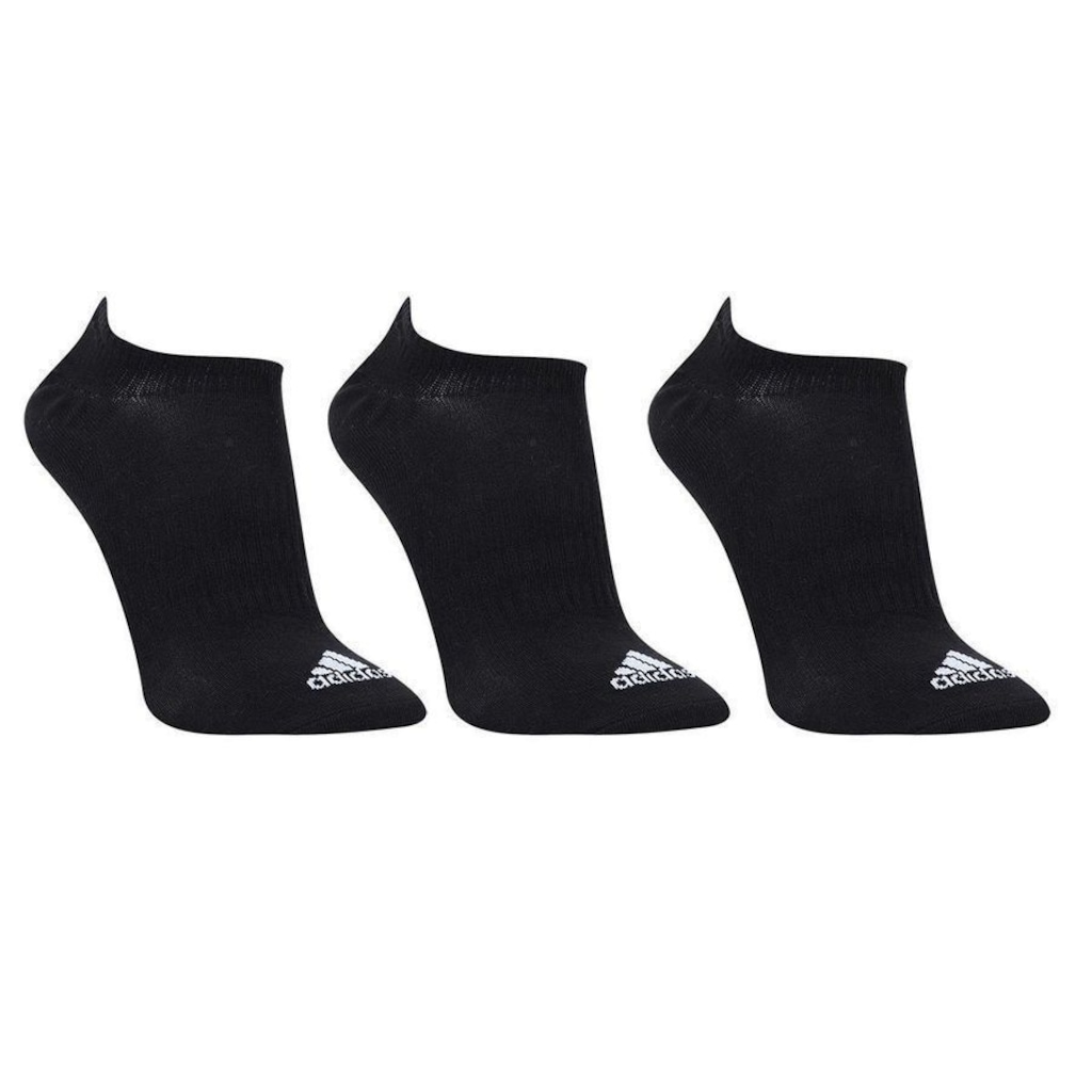 Meia Cano Baixo adidas Light Nosh 3PP