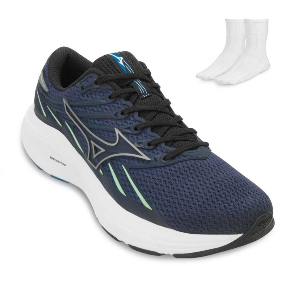 Tênis Masculino Mizuno Jet 8 + 1 Meia MZ25