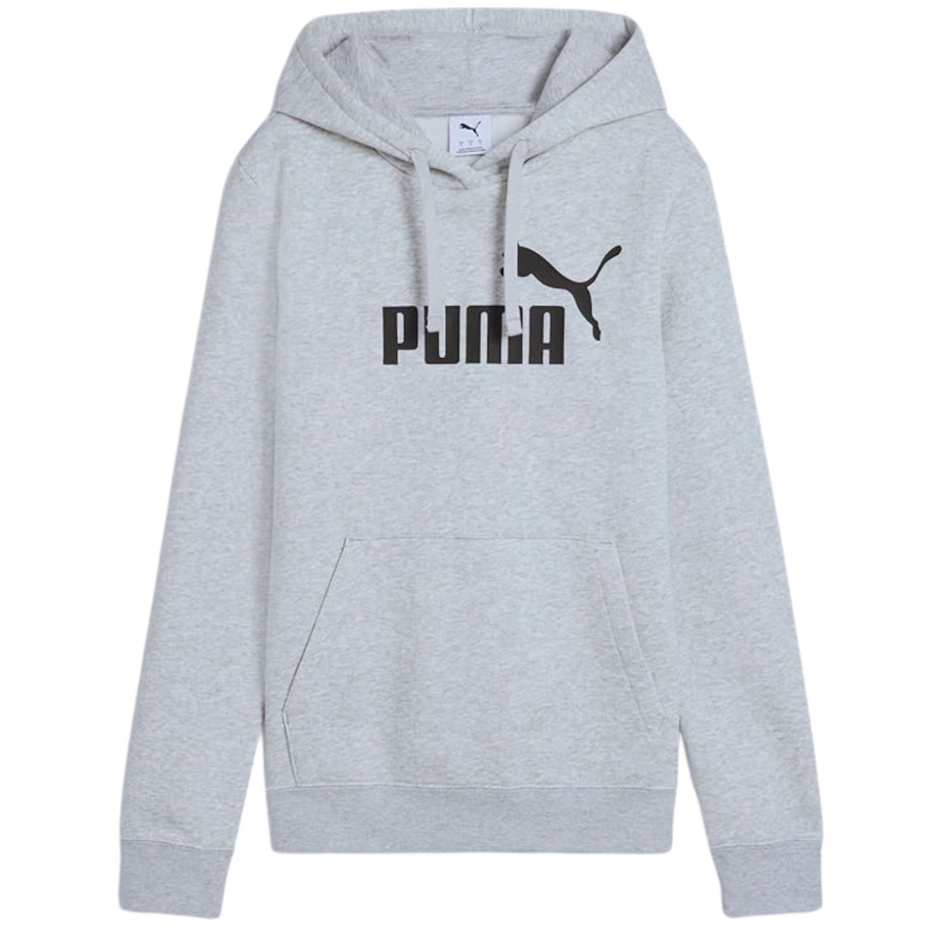 Blusão de Moletom Puma Essentials Logo Hoodie Feminino