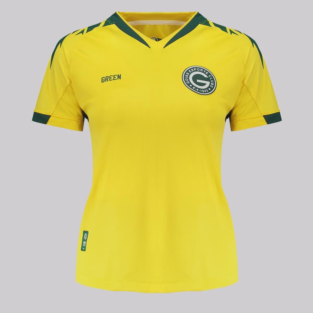 Camisa do Goiás Gr33n Goleiro 2024 Feminina