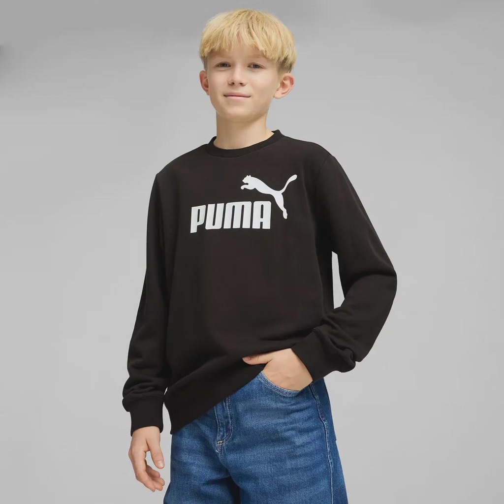 Imagem 1 do produto Blusão de Moletom Infantil Puma ESS NO. 1 Logo Crew