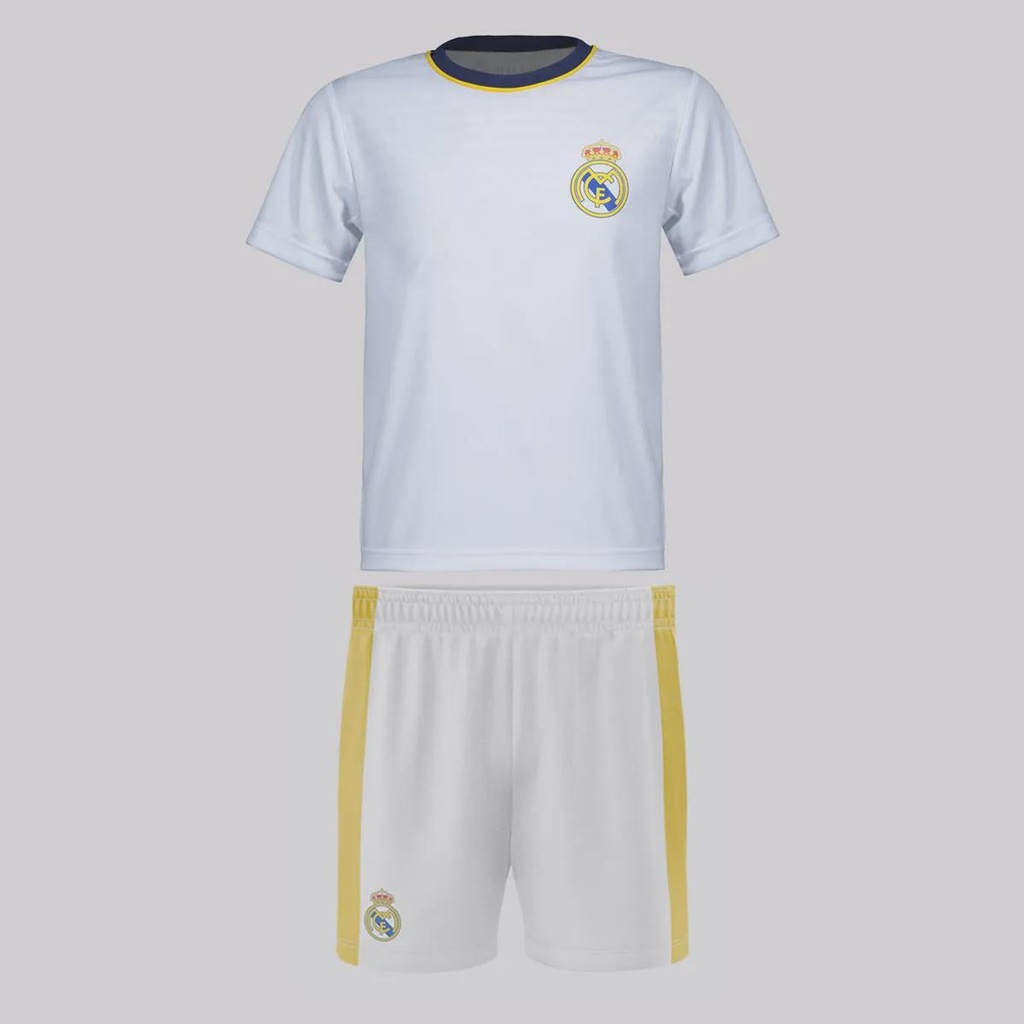Kit Uniforme do Real Madrid Infantil