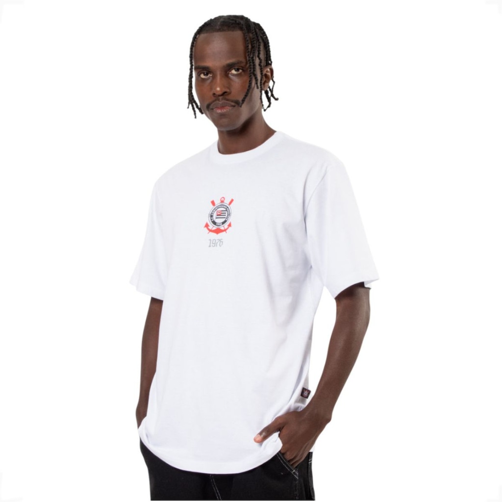 Camiseta do Corinthians Surf Center Oficial 1976 Masculina