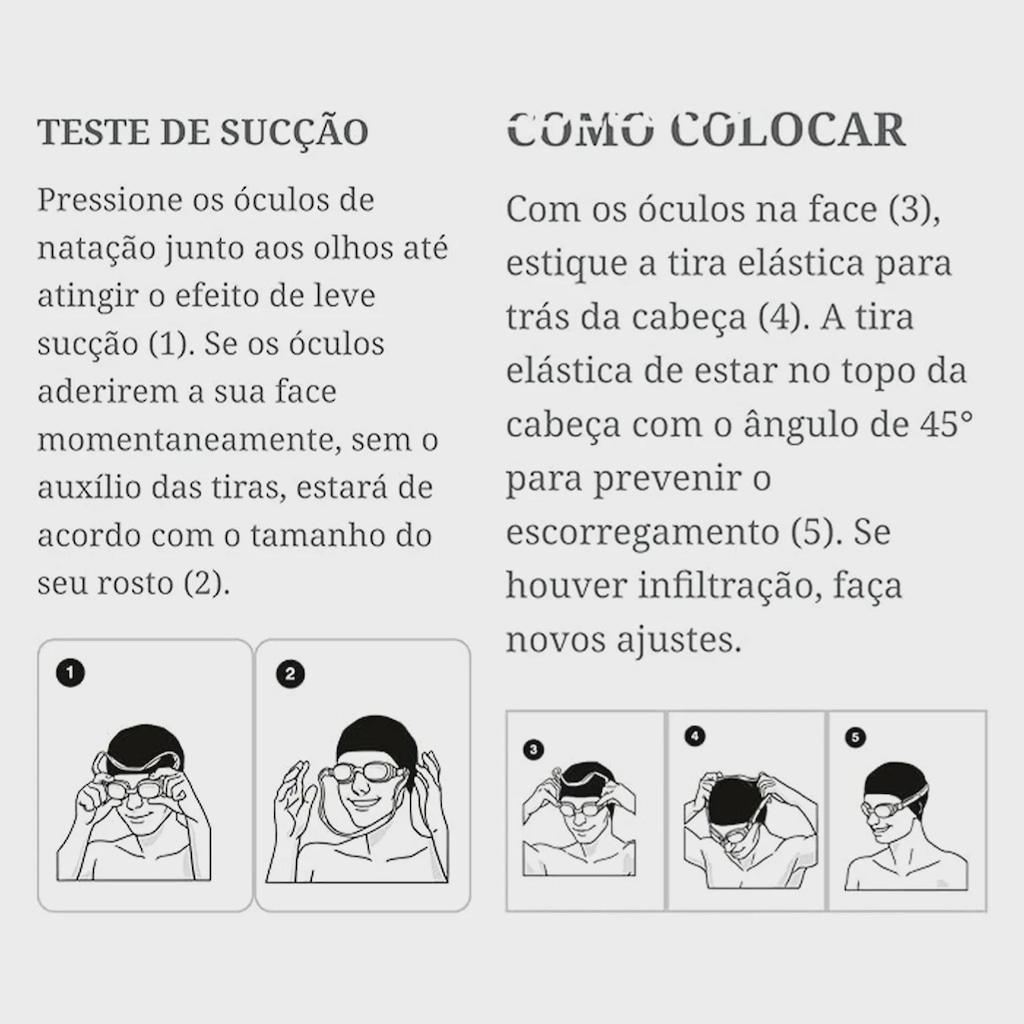 Imagem 3 do produto Óculos de Natação Speedo Freestyle SLC