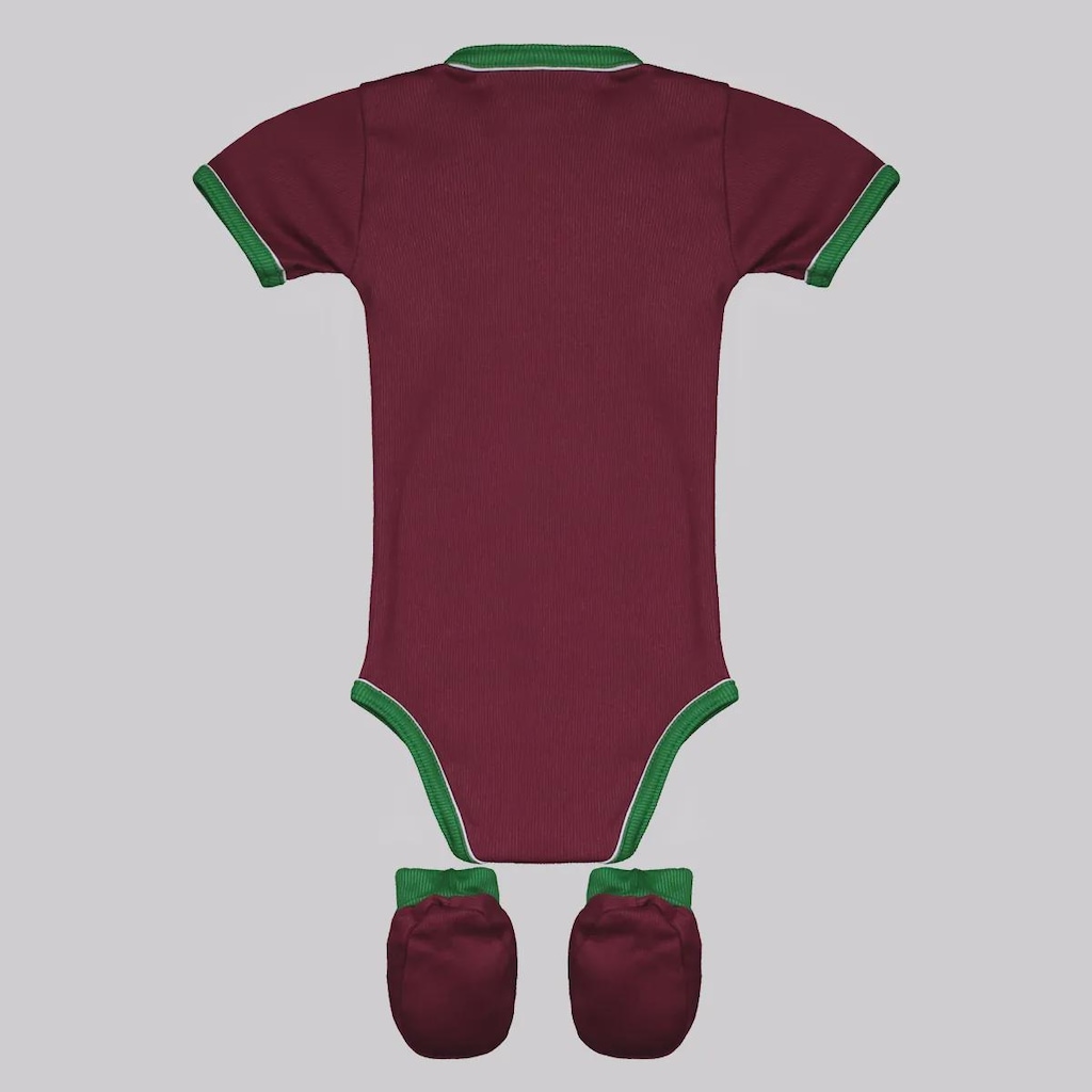 Imagem 2 do produto Kit Body do Fluminense + 1 par de Panturas Torcida Baby infantil