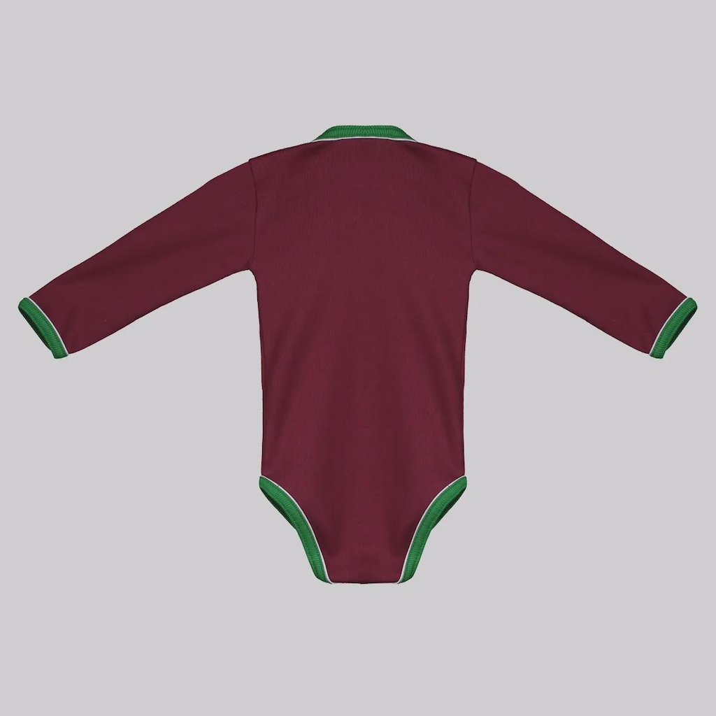 Imagem 2 do produto Body do Fluminense Manga Longa Torcida Baby Infantil