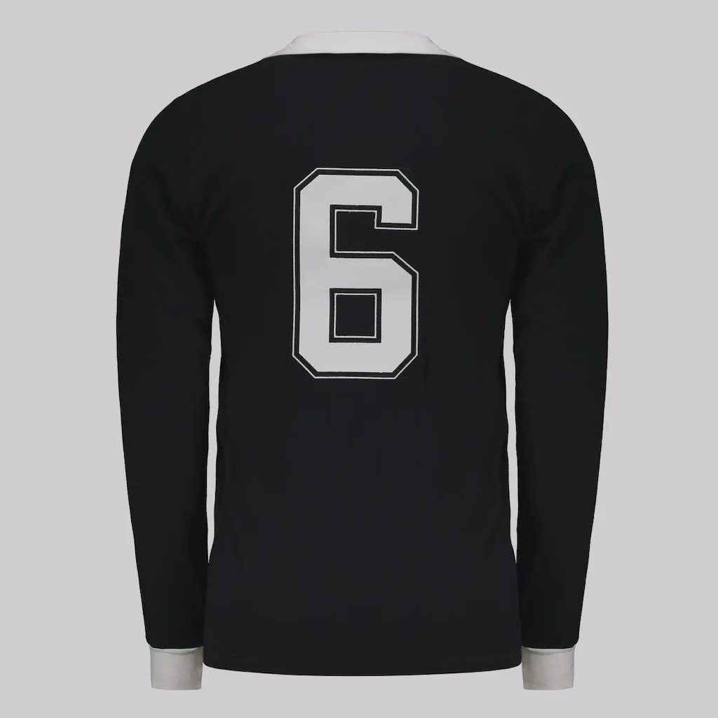 Imagem 2 do produto Camisa do Botafogo Retrô Nilton Santos Manga Longa RetrôMania Masculina