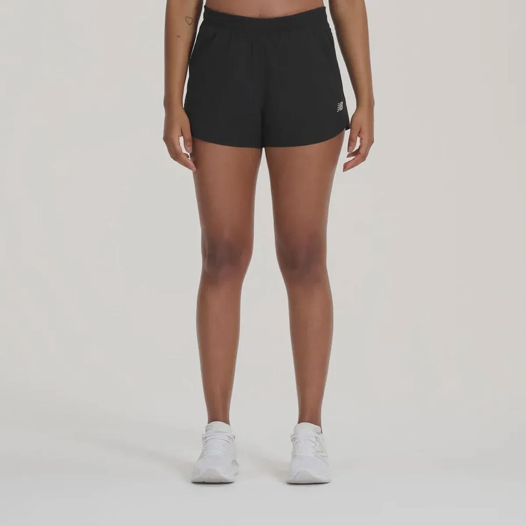 Shorts New Balance Sport Essentials Run 3 Feminino