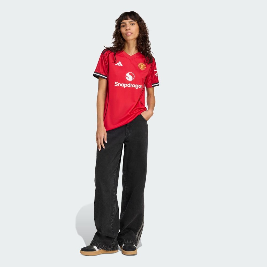 Imagem 4 do produto Camisa Manchester United I 25/26 Feminina Adidas