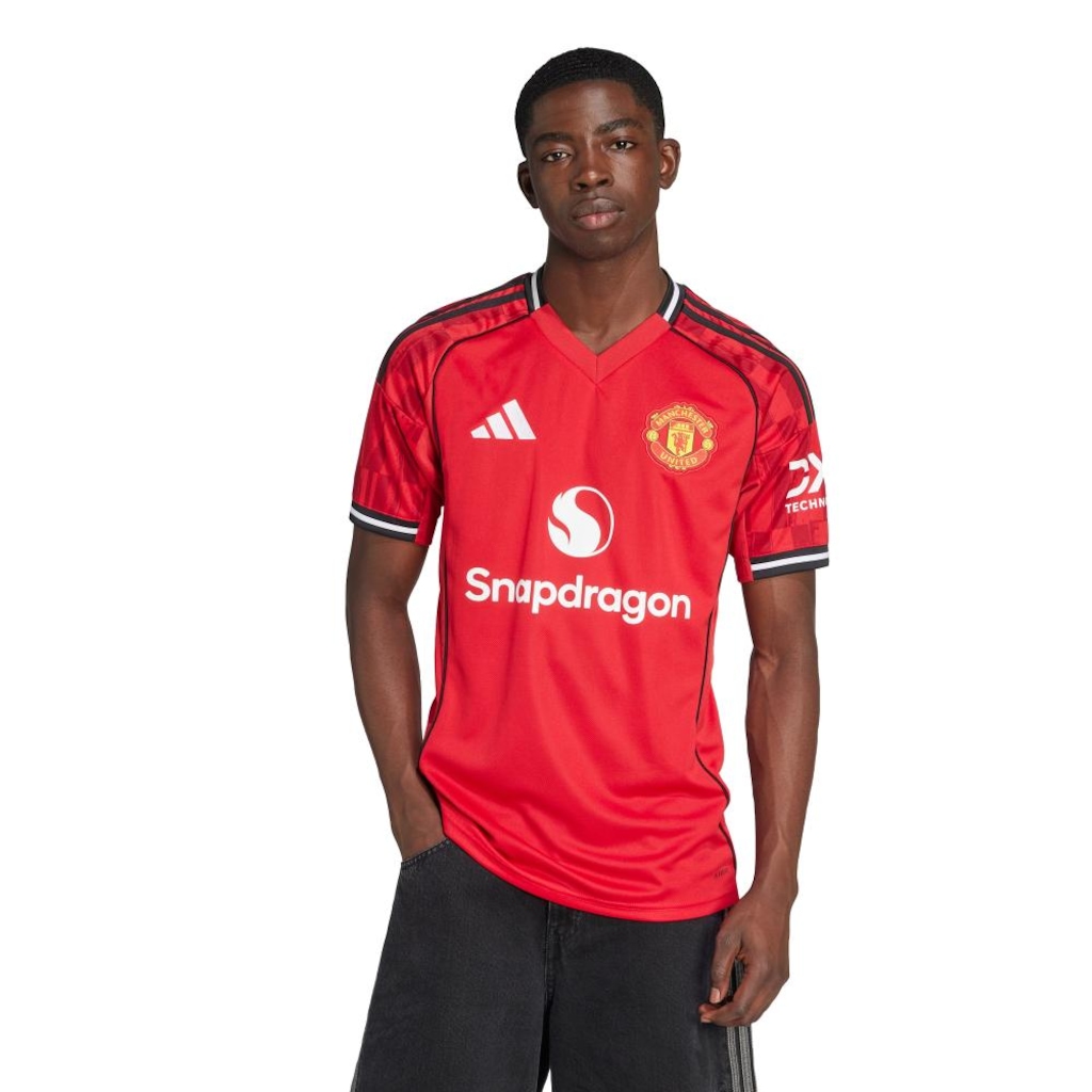 Camisa Manchester United I 25/26 Masculina Adidas | Centauro