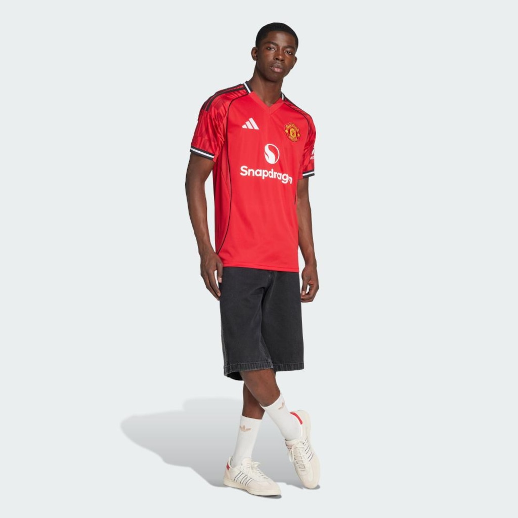 Imagem 4 do produto Camisa Manchester United I 25/26 Masculina Adidas