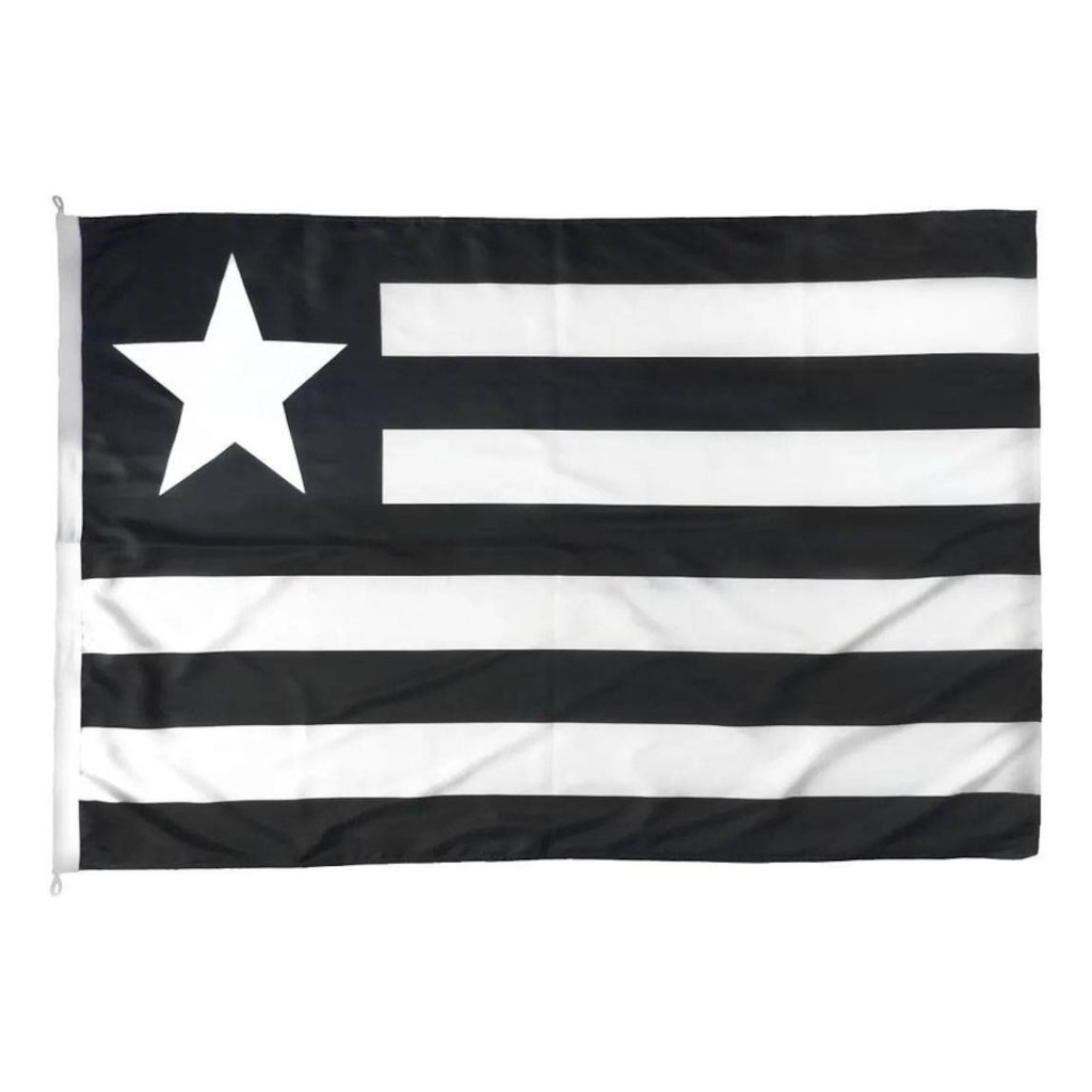 Bandeira do Botafogo Ofic Jc bandeiras 2 Panos 0,90 X 1,30 2422