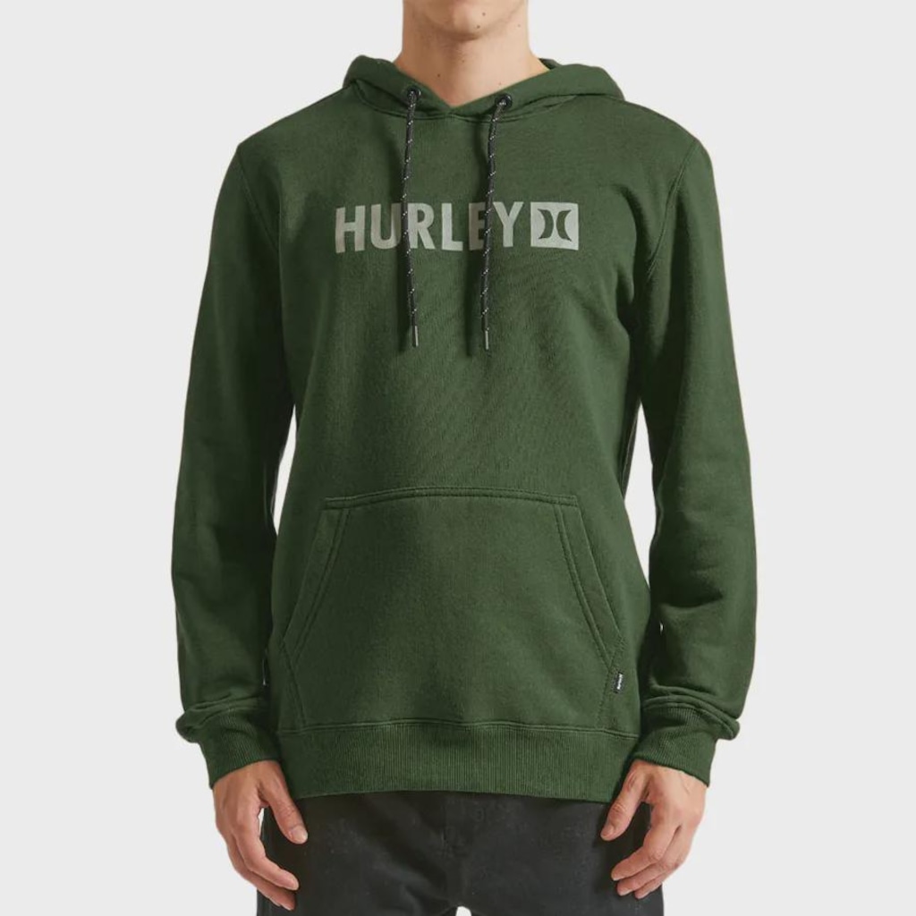 Blusão de Moletom Hurley Square Masculino