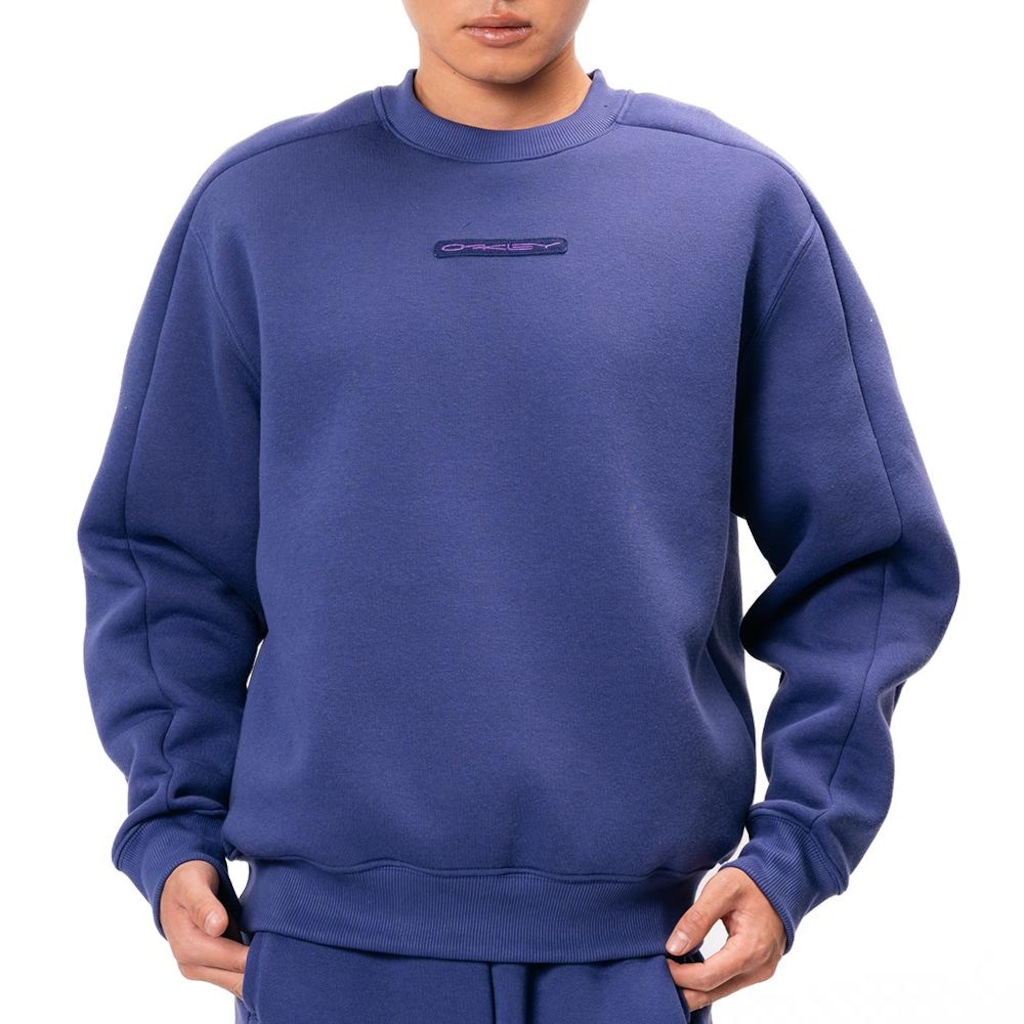 Blusão de Moletom Masculino Oakley Careca Soho WT25