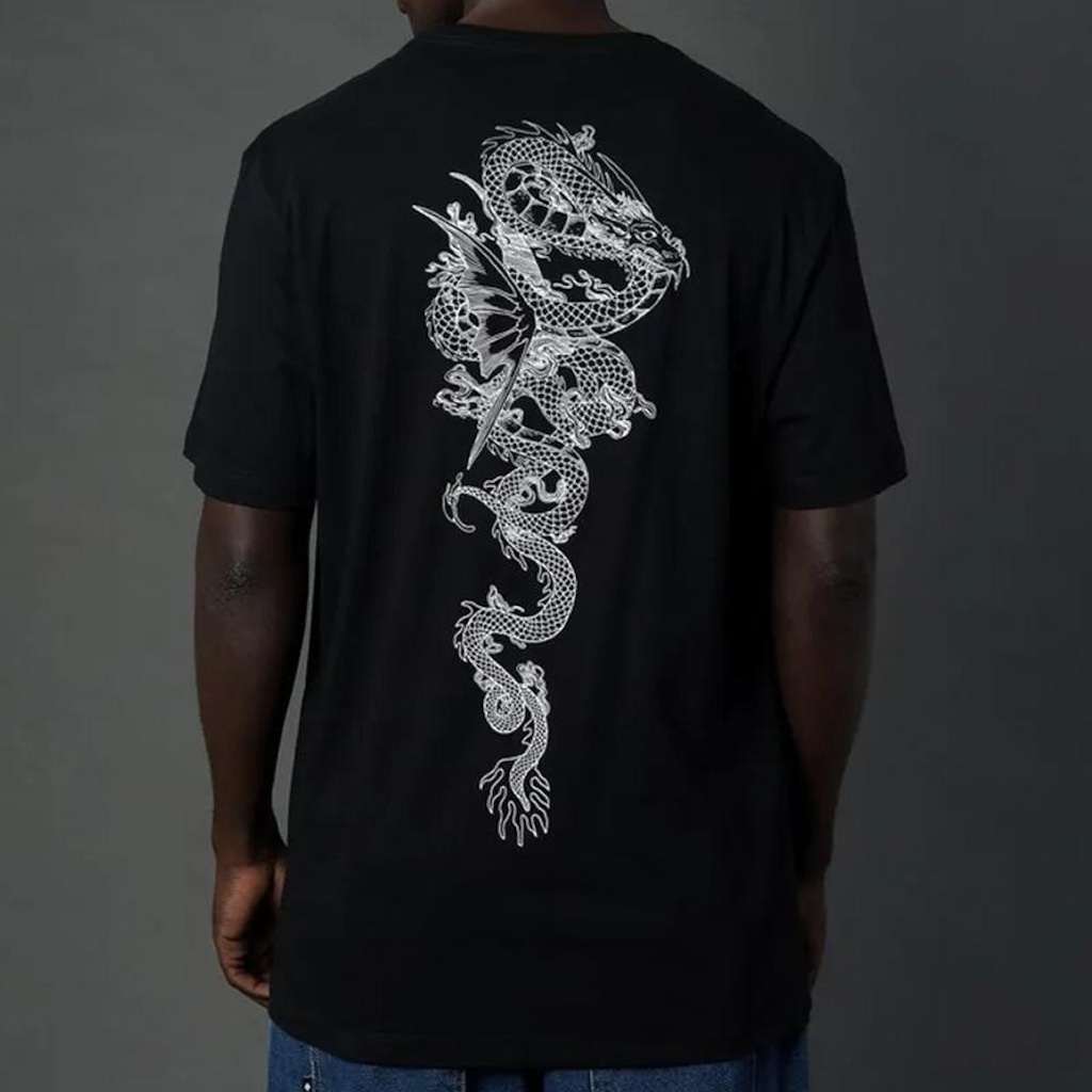 Imagem 4 do produto Camiseta MCD Dragão Serpente WT25 Masculina