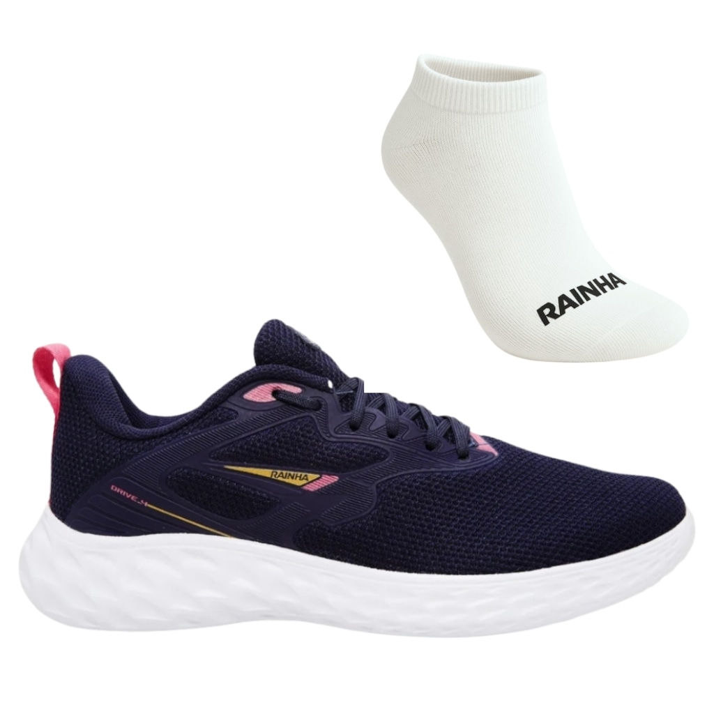 Tênis Feminino Rainha Drive IV + Par de Meia
